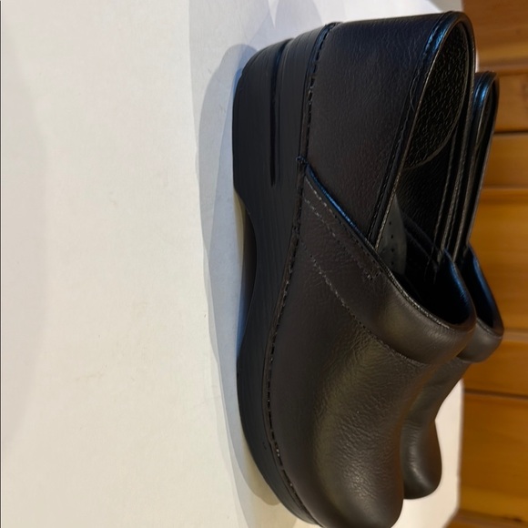 Dansko Dark Brown Leather Clogs - Picture 7 of 9